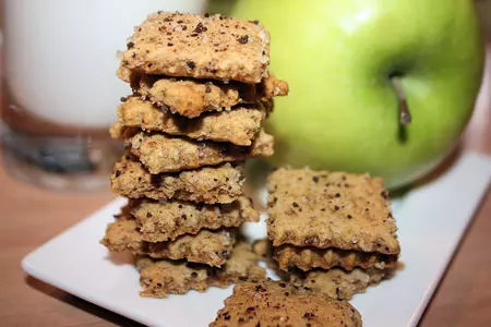Медовое печенье (honey graham crackers) как основа для чизкейков и не только: шаг 6