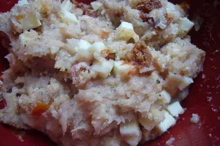 Хлебец из индейки с вялеными томатами и сулугуни.: шаг 4