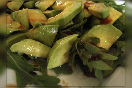 Салат со спаржей - клубникой - авокадо! ...не так плохо, как кажется!: шаг 9