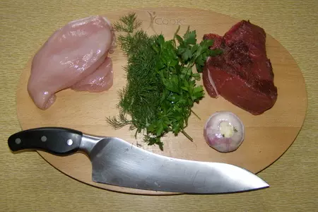 Перец, фаршированный рубленным мясом, приготовленный на пару: шаг 2