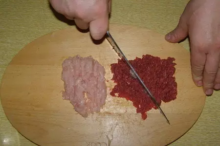 Перец, фаршированный рубленным мясом, приготовленный на пару: шаг 3
