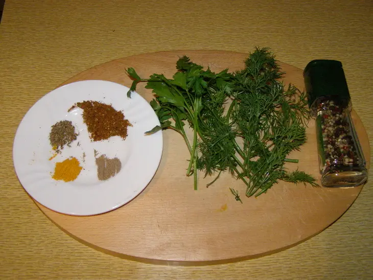 Перец, фаршированный рубленным мясом, приготовленный на пару: шаг 6