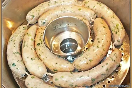 Белые мюнхенские колбаски «быль – не сказки», адаптированные российские: шаг 12