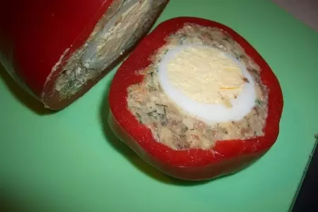 Закуска "фаршированный перец": шаг 9