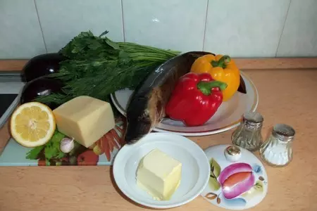 Щука фаршированная с баклажанами приготовленная на пару: шаг 1