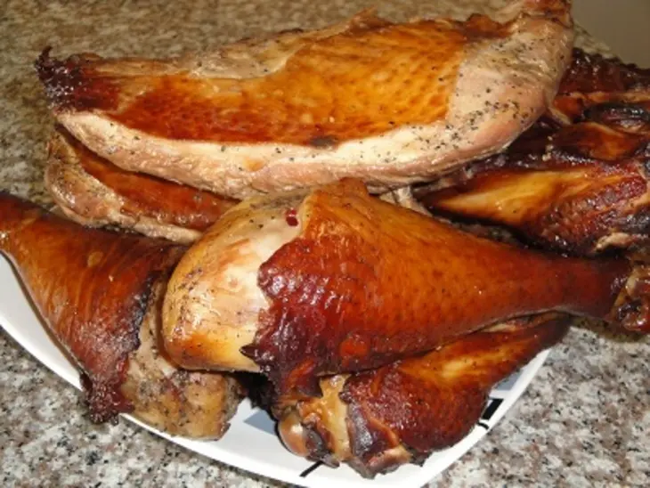 Копчёная,нежная,сочная индейка: шаг 5