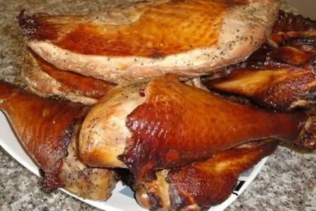 Копчёная,нежная,сочная индейка: шаг 5