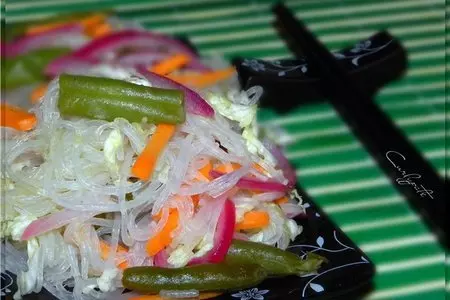 Тёплый салат с фрунчозой: шаг 1