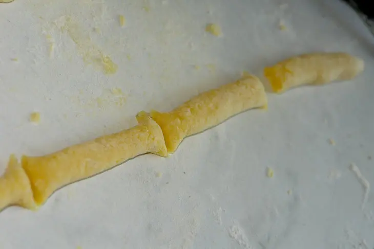 Семга под огуречным соусом и картофельные галушки - все на пару: шаг 7