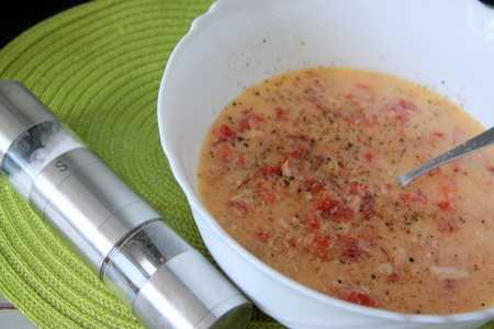 Клафути из тунца и помидор с маслинами  (дуэль): шаг 5
