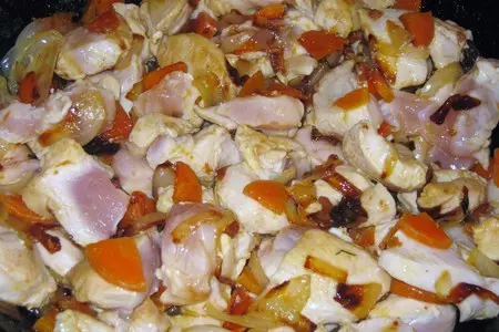 Пирог с курицей и зеленым луком: шаг 1