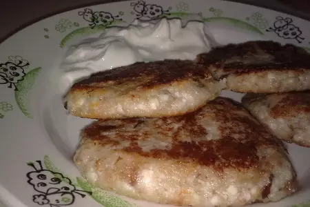 Сырники с сухофруктами: шаг 6