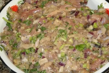 Китайские булочки с курицей на пару: шаг 4