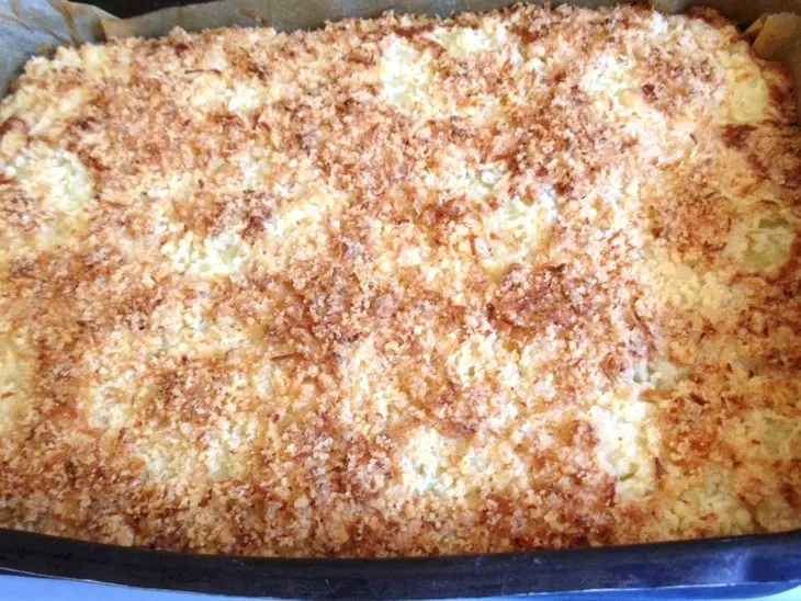 Ананасовый  пирог с кокосовой посыпкой, корицей и кардамоном: шаг 6