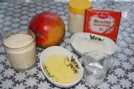 Шоколадно-манговый торт: шаг 1