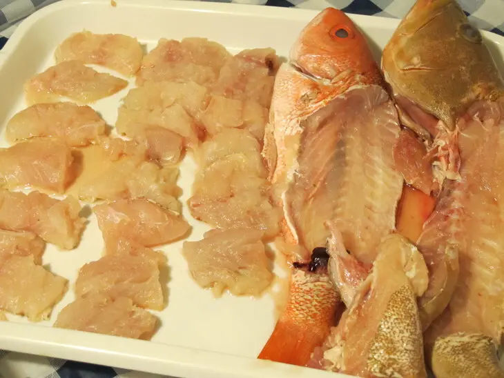 По мотивам французского рыбного супа "буйабес - bouillabaisse": шаг 2