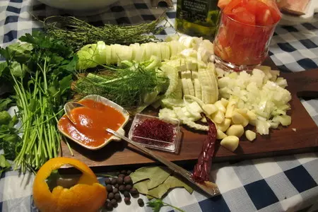 По мотивам французского рыбного супа "буйабес - bouillabaisse": шаг 5