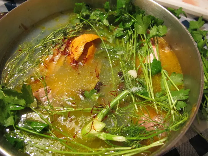 По мотивам французского рыбного супа "буйабес - bouillabaisse": шаг 10