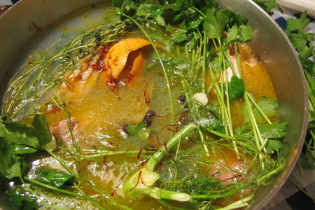 По мотивам французского рыбного супа "буйабес - bouillabaisse": шаг 10