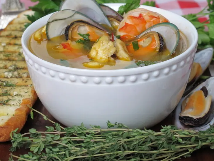 По мотивам французского рыбного супа "буйабес - bouillabaisse": шаг 15