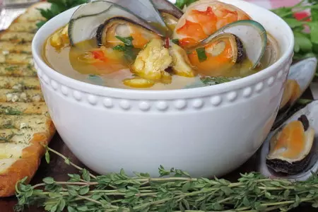 По мотивам французского рыбного супа "буйабес - bouillabaisse": шаг 15