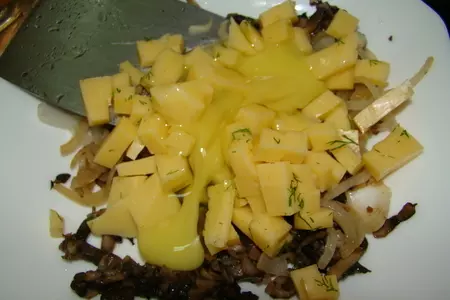 Куриные карманы-кошелёчки! (куриные грудки, фаршированные шампиньонами и сыром - на пару): шаг 2