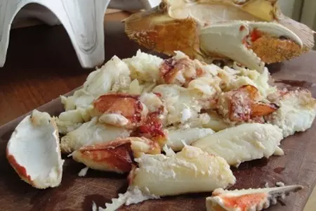 Крабовый суп с брэнди: шаг 3