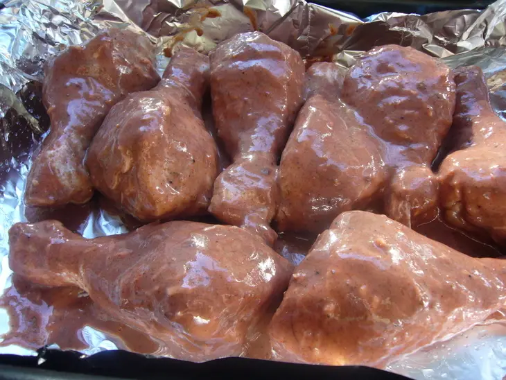 Куриные ножки в очень вкусном маринаде с ткемали.: шаг 2