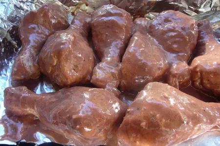 Куриные ножки в очень вкусном маринаде с ткемали.: шаг 2
