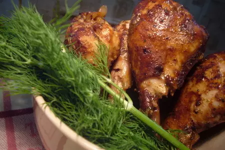 Куриные ножки в очень вкусном маринаде с ткемали.: шаг 3