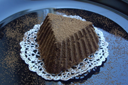 Шоколадно-каштановое пирожное без выпечки: шаг 7