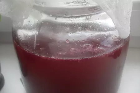 Ягодный квас "смородинка": шаг 8