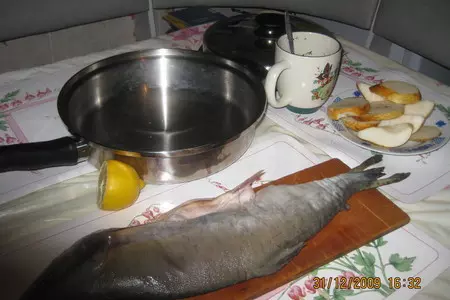 Горбуша в грушах: шаг 1