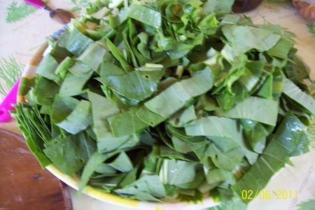 Салат из капусты бок-чой.: шаг 2