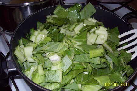 Салат из капусты бок-чой.: шаг 5