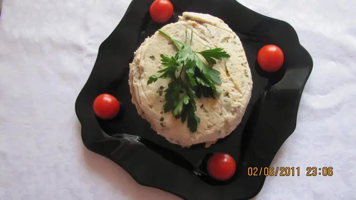Мясной колобок на бутерброды или в качестве самостоятельной закуски: шаг 9