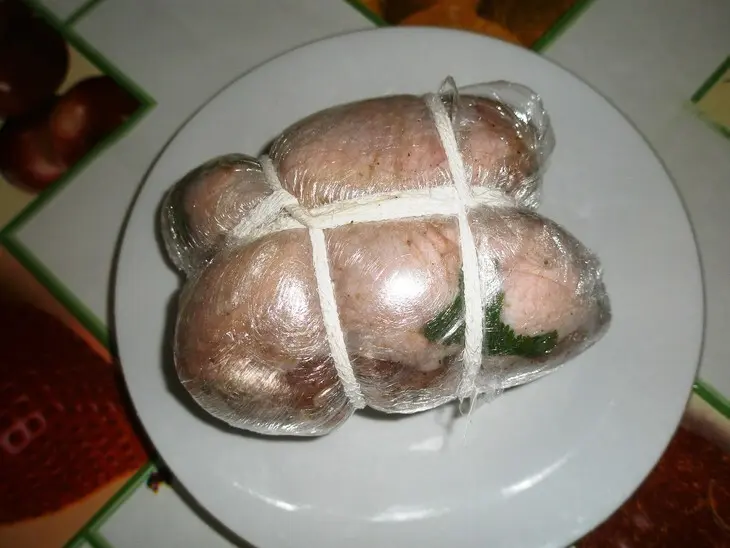 Курица по татарски с шпинатным рисом: шаг 3