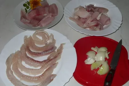 Рыбная вкусняшка: витки, лодочки,суфле: шаг 2