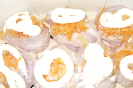 Рыбная вкусняшка: витки, лодочки,суфле: шаг 6