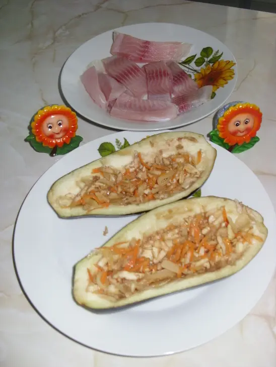 Рыбная вкусняшка: витки, лодочки,суфле: шаг 7
