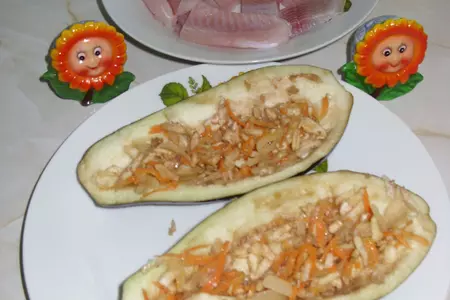 Рыбная вкусняшка: витки, лодочки,суфле: шаг 7
