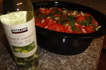 Говядина тушённая с овощами и манго: шаг 6