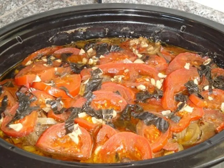 Говядина тушённая с овощами и манго: шаг 8