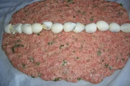 Рулет мясной паровой: шаг 3