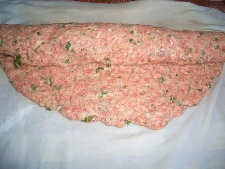 Рулет мясной паровой: шаг 4