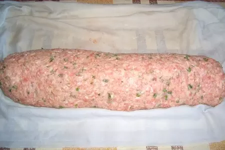 Рулет мясной паровой: шаг 5