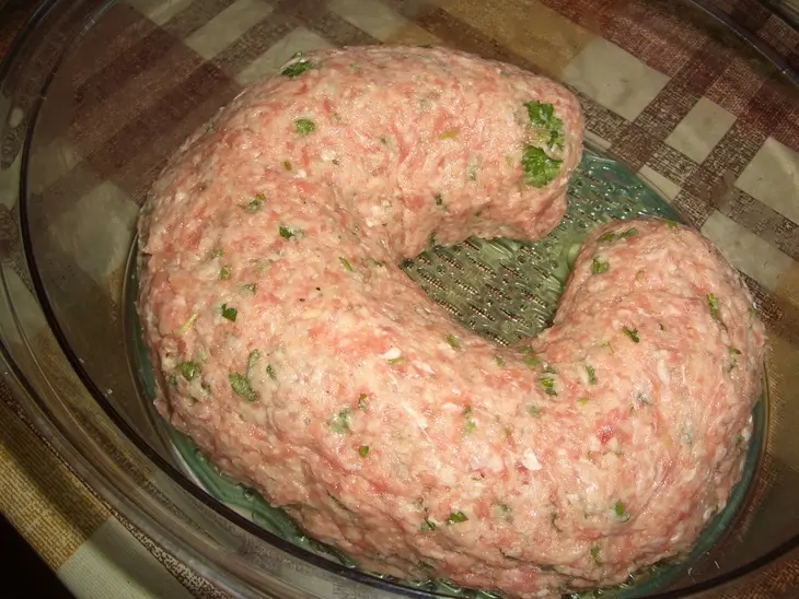 Рулет мясной паровой: шаг 6