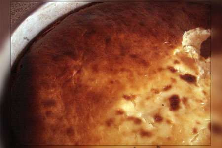 Чизкейк с карамелью (сливочный сыр для начники): шаг 6