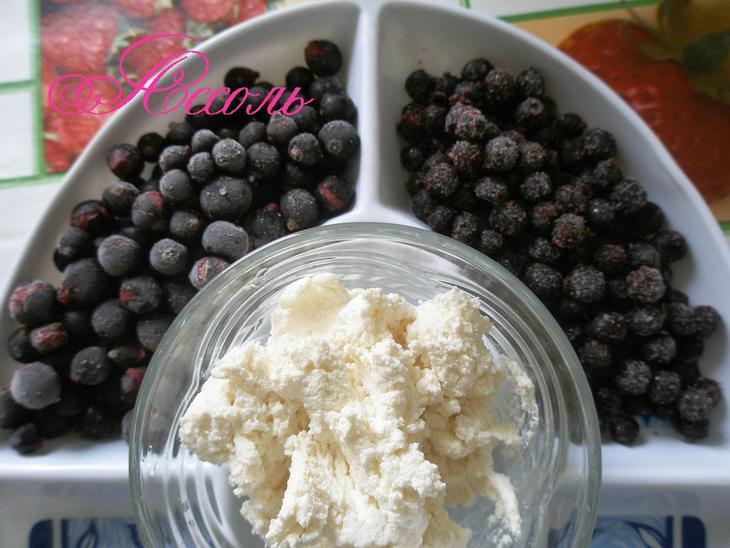 Десерт из смородины и черники "вlueberry": шаг 1