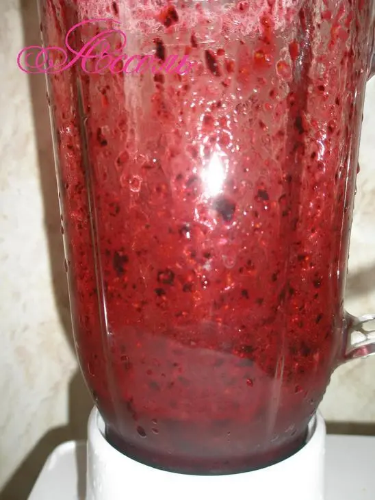 Десерт из смородины и черники "вlueberry": шаг 2